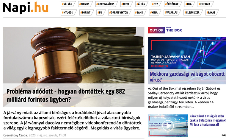 Választottbírósági eljárások